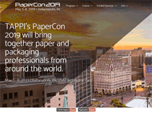 Tablet Screenshot of papercon.org